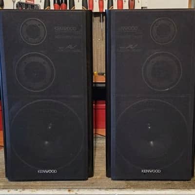 VINTAGE KENWOOD 3 WAY SPEAKERS /8 OHM/MADE IN JAPAN image 3