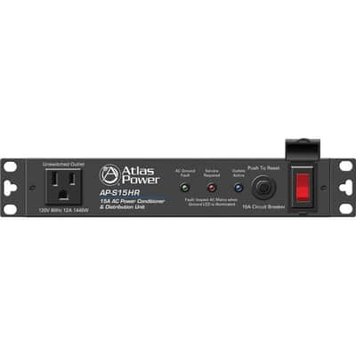 Atlas Sound 15A Half-Width Rack Power Conditioner - (B-Stock) image 3