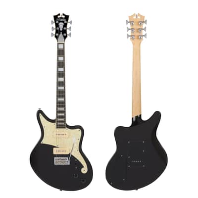 D'Angelico DAPBEDBLFCTR Premier Bedford - Black Flake image 4