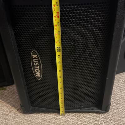Kustom KPC10M 10” Passive Monitor Speaker 2010s - Black image 5