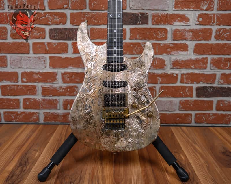ESP Exhibition Limited Original Series Snapper CTM FR Sand Blasted Maziora Gold Leaf 2017 w/OHSC image 1