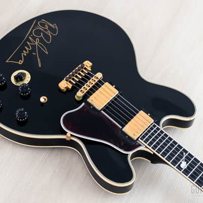 1997 Gibson B.B. King Lucille ES-355 70th Anniversary Limited Edition, Near-Mint & Signed w/ Case, Tags image 10