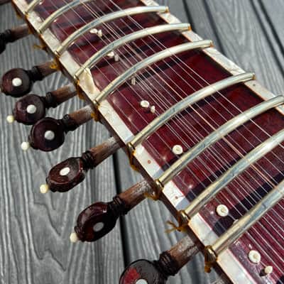 Rikhi Ram Vilayat Khan Professional Concert Sitar 1980’s image 13