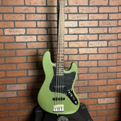 Woodcraft Electric Guitars WoodShed Signature Series Jazz Bass 4 21 frets Olive Green image 1