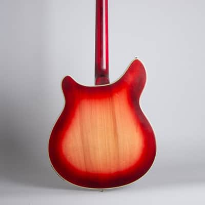 Rickenbacker  Model 365 Thinline Hollow Body Electric Guitar (1966), ser. #FF-2256, original silver tolex hard shell case. image 2