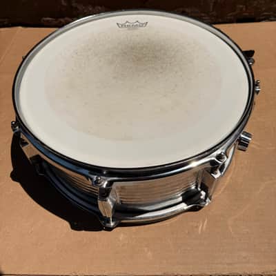 Unbranded 14" x 5" Chrome Snare Drum w/ Puresound Wires - Used, Good Condition image 2