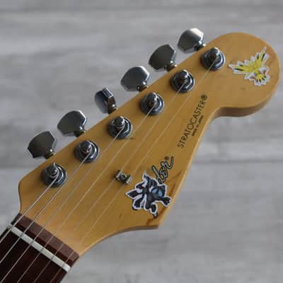 1993 Fender Japan ST-STD Stratocaster Standard (Sunburst) image 2