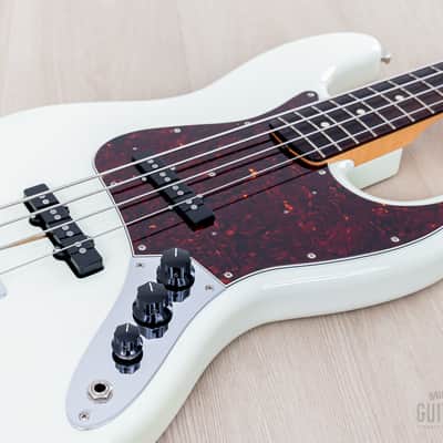 2022 Fender Heritage ‘60s Jazz Bass Olympic White Lacquer w/ Hangtags, Japan MIJ image 6