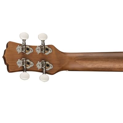 Luna Flamed Acacia Soprano Uke w/Gigbag image 5
