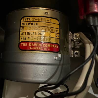 Vintage Daven stepped attenuator & Weston Elec Meter in box image 4