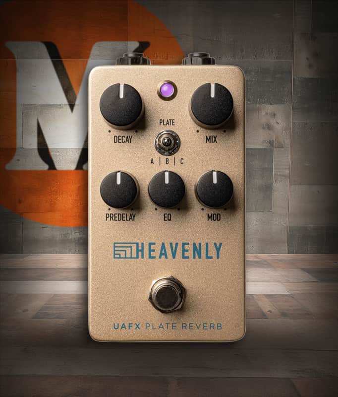 Universal Audio HEAVENLY Plate Reverb Pedal (UA-HEAVENLY-U) image 1