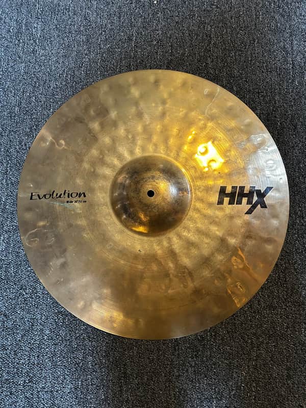 Used Sabian HHX Evolution 20" Ride 2252g w/ video demo of actual cymbal for sale image 1