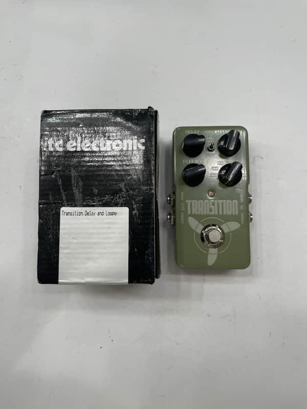 TC Electronic Transition Stereo Digital Delay Echo Rare Guitar Effect Pedal image 1