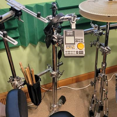 Pearl EXX725S/C717 Export EXX 10 / 12 / 13 / 14 / 16 / 22 / 14x5.5" 7pc Drum Set with Hardware 2013 - 2020 - High Voltage Blue image 4
