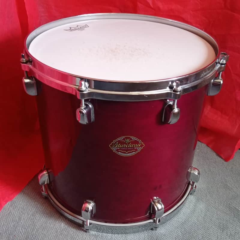 Ultra Rare 1995 TAMA Starclassic Maple 14x13" Hanging Tom (SMT1413) - Violet Shade (VLS) - Made in Japan - Excellent Condition! image 1