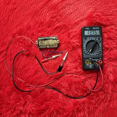 Unknown Brand & Model Chrome Covered Humbucker 1980's - 2010's - 13.75K ohm image 9