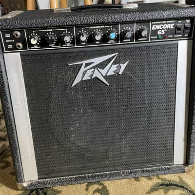 Peavey Encore 65 Vintage Tube Series 65-Watt 1x12" Guitar Combo 1980s - Black image 1