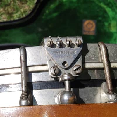 Vintage 1923 Vega Style X No. 9 Tenor Banjo w/ Original Hardshell Case - a Century Old - WOW! image 10