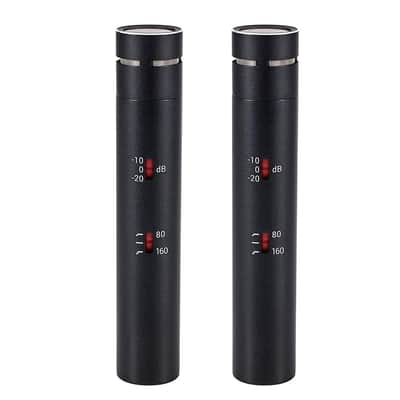 Liquid Audio sE Electronics sE8 Small-Diaphragm Condenser Microphone - Pair Bundle with Pig Hog PHM10 8mm Mic Cable Polishing Cloth image 7