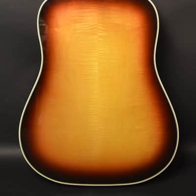 2021 Epiphone Frontier Acoustic Sunburst USA w/OHSC image 3