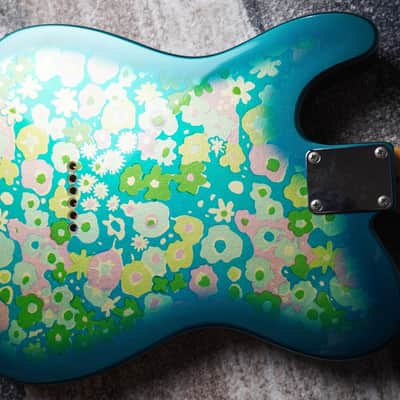 Fender Japan TL69-85 ’69 Telecaster Reissue Blue Flower BFL A-Serial MIJ Fujigen 1993-1994 image 11