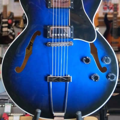 Gibson 2003 ES-135, Gloss Blue-Burst (Pre-Owned) image 1