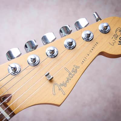 FENDER CIJ Hellecasters Limited Edition Will Ray "JAZZ-A-CASTER" Telecaster "Gold Foil Leaf + Maple" (1997) image 12