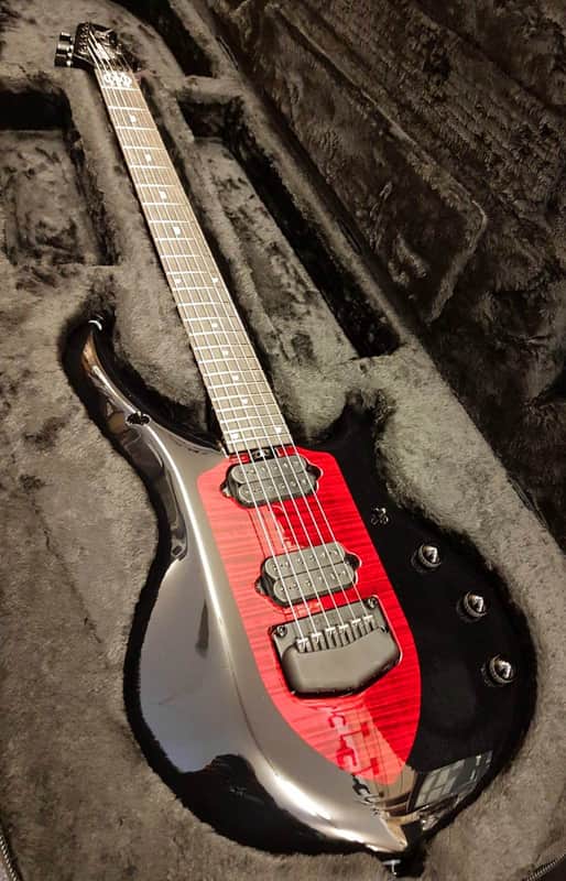 Music Man Majesty 2023 John Petrucci Dark Red Sparkle
