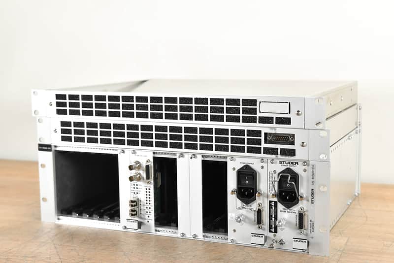 Studer D23m I/O System w/ A-Link HD Card, Fan Module, and Filter Module CG005BS image 1