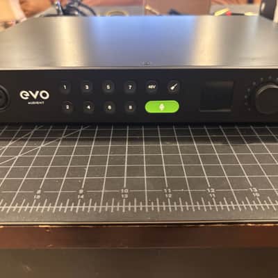 Audient EVO 16 USB Audio Interface - EXCELLENT - w/ Rack Ears & Cable Bundle image 2