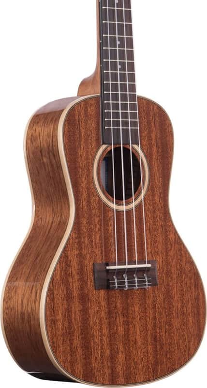 Kala KA-SMH-C Solid Mahogany Concert Ukulele, Natural Gloss image 1