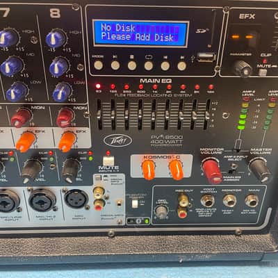 Peavey PVi 8500 Powered Mixer *READ DESCRIPTION* 2010s - Black image 5