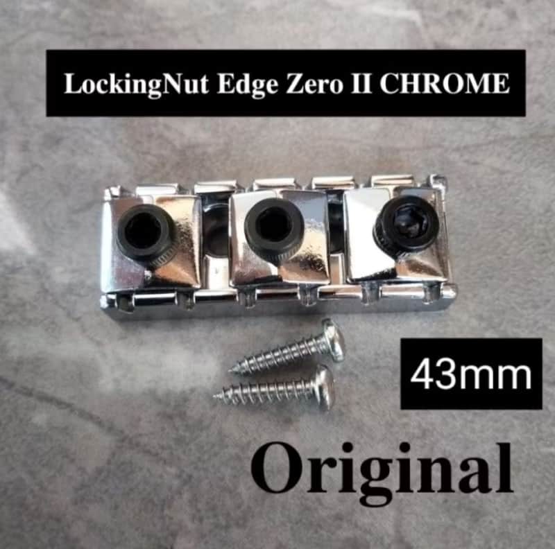 Ibanez Locking nut 43 mm original 2LN3YAA005 edge zero II 6 string in Chrome image 1