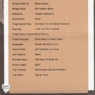 Martin Custom Shop D-18 Adirondack Spruce & Mahogany #2926819 image 21