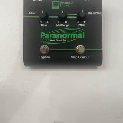 Seymour Duncan SFX-06 Paranormal Bass Equalizer Direct Box Guitar Effect Pedal image 1