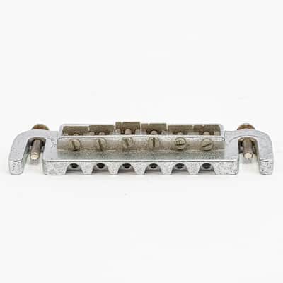 Leo Quan Badass Wraparound Bridge – Chrome – 1980s Vintage image 3