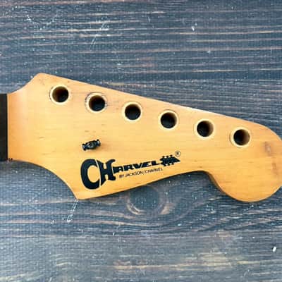 90s Charvel CST Stratocaster Neck Regular Scale 22F Made in Japan as is image 10