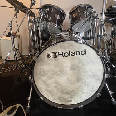 Roland VAD716 Acoustic Design Series Electronic V-Drum Kit 2024 - Present - Gloss Ebony image 4