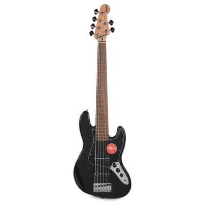 Squier Affinity Series Jazz Bass VI Black Metallic image 4