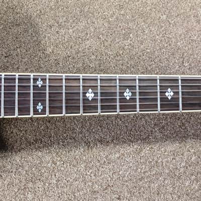 Xaviere Guitar Fetish Xv-550 Series Solid Carved Maple Semi Hollow Highly Figured Quilt Top LP Shape image 5