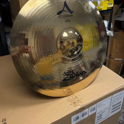 Zildjian 20" A Custom Ride Cymbal - Brilliant image 1