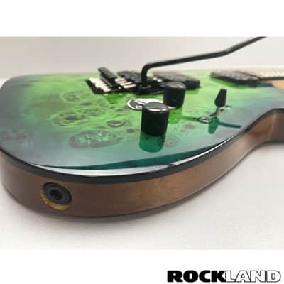 Schecter C-6 FR Pro Aqua Burst image 11