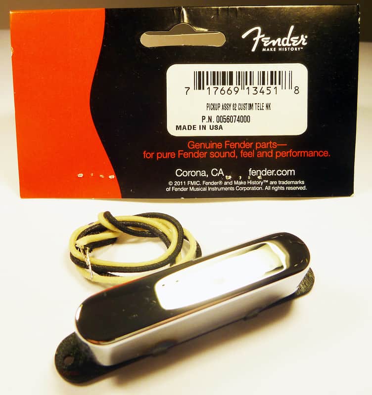 Fender 005-6074 American Vintage '62 Telecaster Custom Neck Pickup image 1