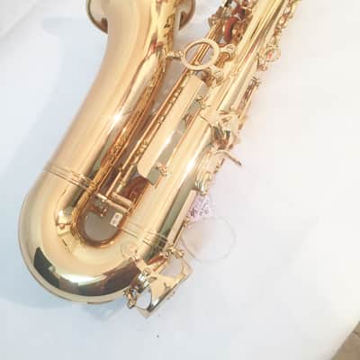 Musikwerks-Gold Lacquer Alto Saxophone-Semi Pro Level-High F#-New-Shop Warranty! image 5