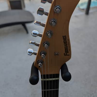 Fernandes MIJ Strat 1995 - Black image 9