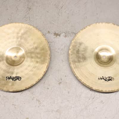 Paiste 14" Signature Medium Hi Hat Cymbals PAIR image 13