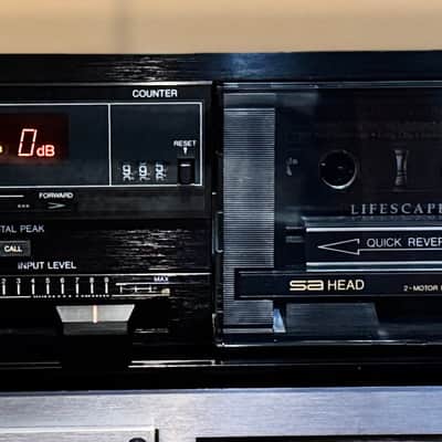 JVC TD-X501 Stereo Cassette Deck – Tested, Serviced, Working- image 1