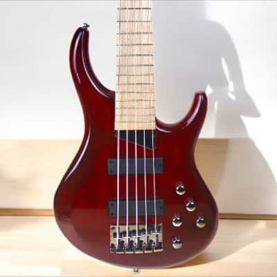 MTD Kingston Kingston Z5 Trans Cherry Gloss, Maple Fretboard image 2