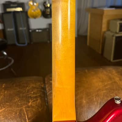 Fender Jaguar 1966 - Candy Apple Red -100% Original - OHSC image 8