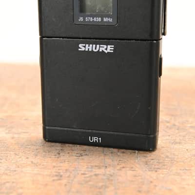 Shure UR1 Wireless Bodypack Transmitter - J5 Band: 578-638 MHz-Wireless CG01J9K image 3